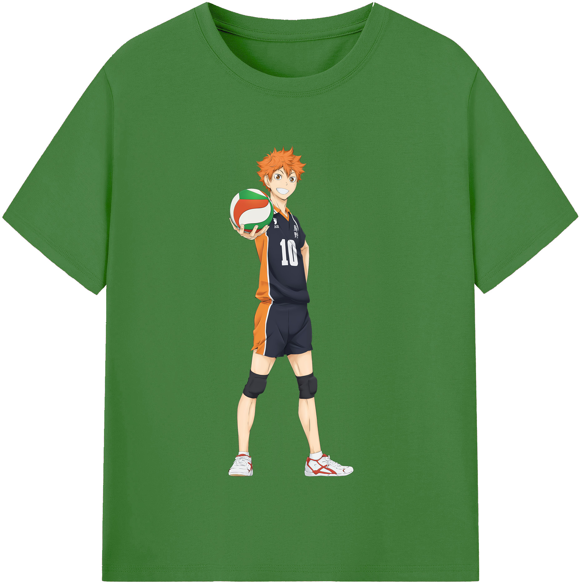 （画像用） ハイキュー!! Haikyu!! レディースカジュアルプリントTシャツ（綿100％）